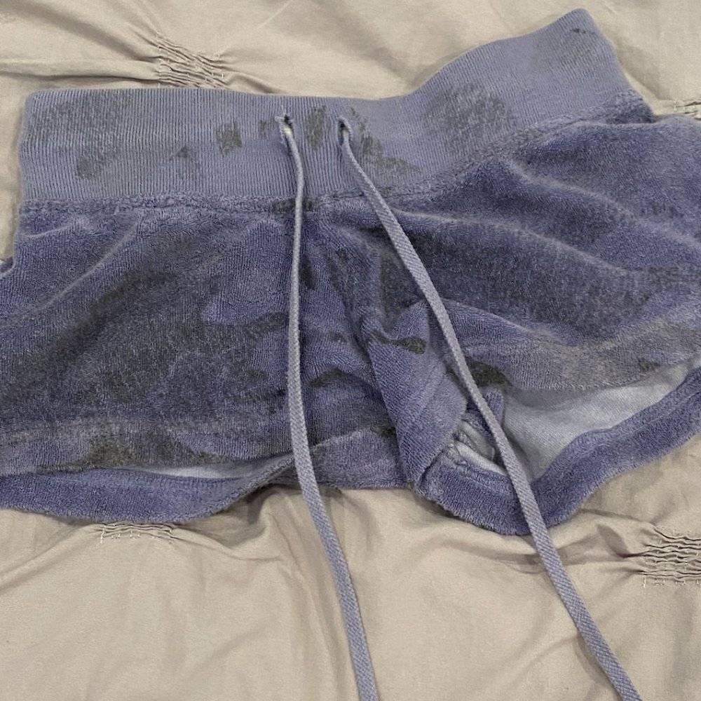 Blue Camo Hard Tails